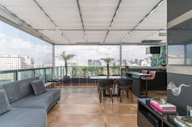 Imagem Cobertura com 1 Quarto à Venda, 87 m² em Vila Buarque - São Paulo