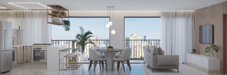 Imagem Apartamento com 1 Quarto à Venda, 44 m² em Setor Bueno - Goiânia
