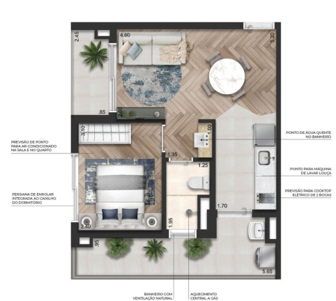 Imagem Imóvel com 1 Quarto à Venda, 37 m² em Perdizes - São Paulo