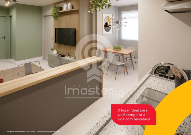 Imagem Apartamento com 2 Quartos à Venda, 38 m² em Cajazeiras - Fortaleza