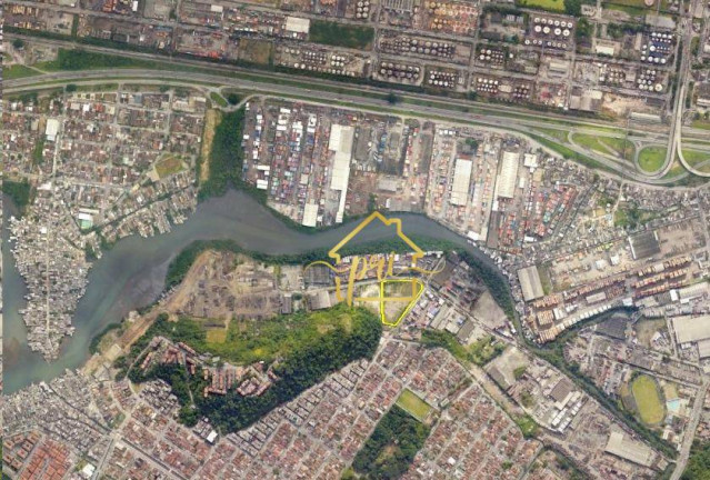 Imagem Imóvel à Venda, 12.000 m² em Chico De Paula - Santos