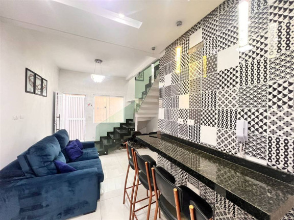 Imagem Casa de Condomínio com 2 Quartos à Venda, 49 m² em Caiçara - Praia Grande Imagem Casa de Condomínio com 2 Quartos à Venda, 49 m² em Caiçara - Praia Grande