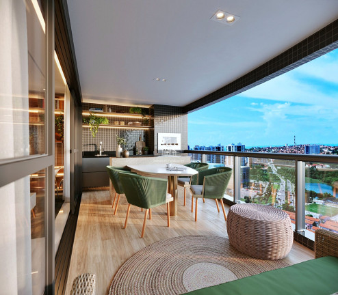 Imagem Apartamento com 3 Quartos à Venda, 105 m² em Cocó - Fortaleza Imagem Apartamento com 3 Quartos à Venda, 105 m² em Cocó - Fortaleza