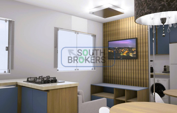 Imagem Apartamento com 1 Quarto à Venda, 32 m² em Cajuru - Curitiba Imagem Apartamento com 1 Quarto à Venda, 32 m² em Cajuru - Curitiba