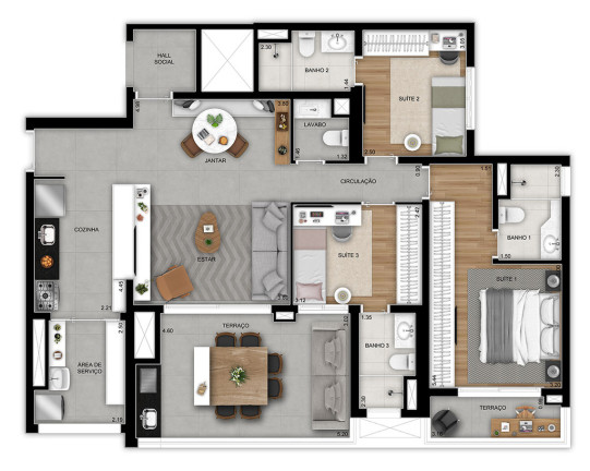 Imagem Apartamento com 3 Quartos à Venda, 118 m² em Vila Prudente - São Paulo Imagem Apartamento com 3 Quartos à Venda, 118 m² em Vila Prudente - São Paulo