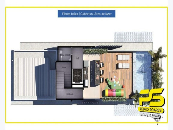 Imagem Apartamento com 1 Quarto à Venda, 33 m² em Jardim Oceania - João Pessoa