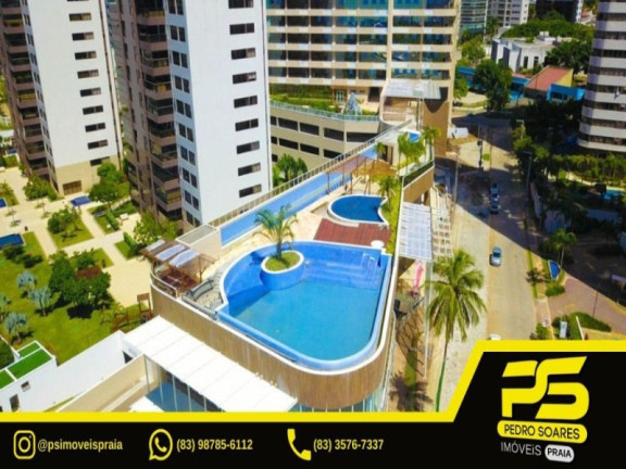 Imagem Apartamento com 4 Quartos para Alugar, 220 m² em Altiplano Cabo Branco - João Pessoa
