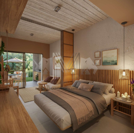 Imagem Apartamento com 1 Quarto à Venda, 32 m² em Praia Do Patacho - Porto De Pedras