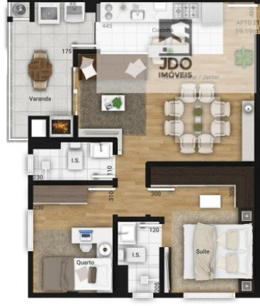 Imagem Apartamento com 2 Quartos à Venda, 59 m² em Tingui - Curitiba Imagem Apartamento com 2 Quartos à Venda, 59 m² em Tingui - Curitiba