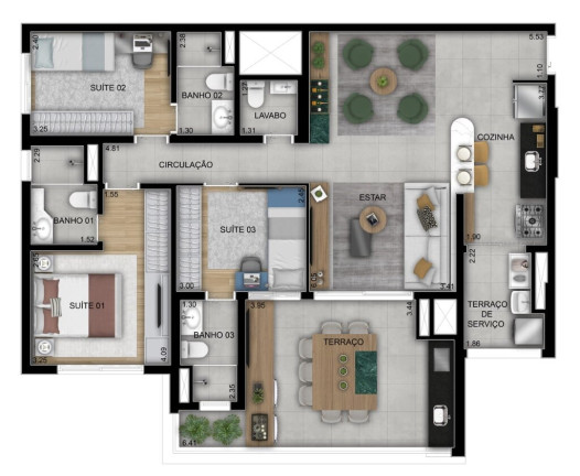 Imagem Apartamento com 3 Quartos à Venda, 228 m² em Vila Guilhermina - São Paulo Imagem Apartamento com 3 Quartos à Venda, 228 m² em Vila Guilhermina - São Paulo