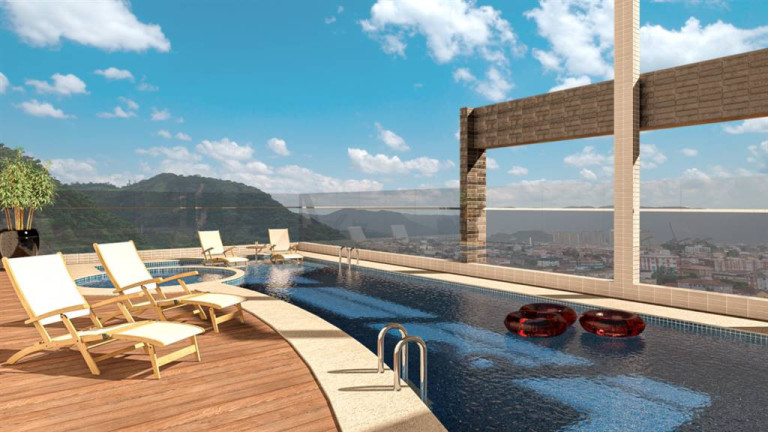 Imagem Apartamento com 2 Quartos à Venda, 69 m² em Marape - Santos