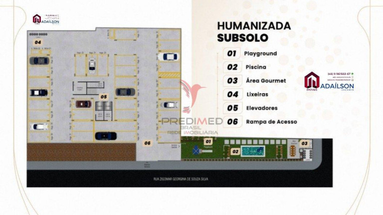 Imagem Apartamento com 2 Quartos à Venda, 55 m² em Areias - São José Imagem Apartamento com 2 Quartos à Venda, 55 m² em Areias - São José