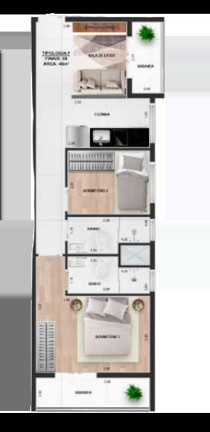 Imagem Apartamento com 1 Quarto à Venda, 66 m² em Vila Matilde - São Paulo