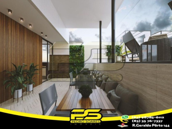 Imagem Apartamento com 1 Quarto à Venda, 54 m² em Cabo Branco - João Pessoa