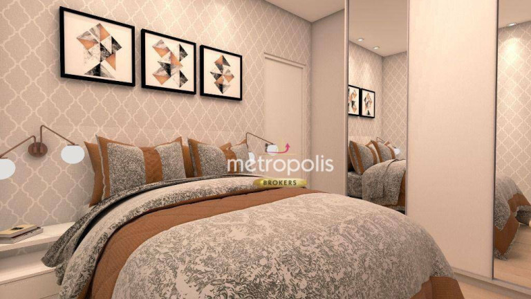 Imagem Apartamento com 2 Quartos à Venda, 54 m² em Vila Humaitá - Santo André Imagem Apartamento com 2 Quartos à Venda, 54 m² em Vila Humaitá - Santo André
