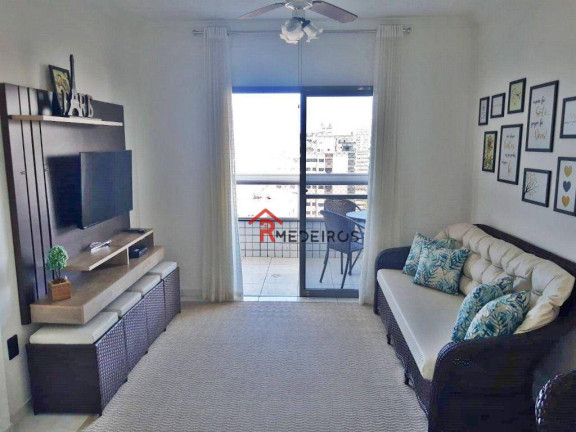Apartamento com 3 Quartos à Venda, 100 m² em Aviação - Praia Grande