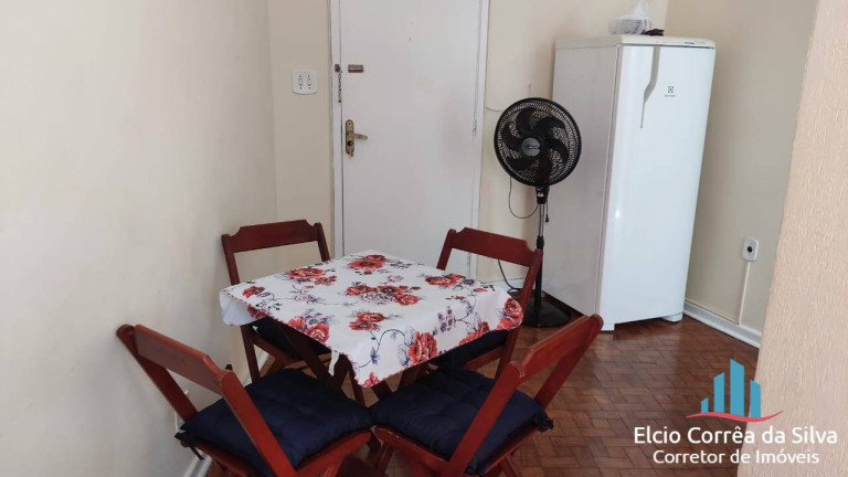 Imagem Apartamento com 1 Quarto para Alugar, 42 m² em Itararé - São Vicente Imagem Apartamento com 1 Quarto para Alugar, 42 m² em Itararé - São Vicente