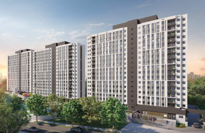 Apartamento com 2 Quartos à Venda, 33 m² em Santo Amaro - São Paulo