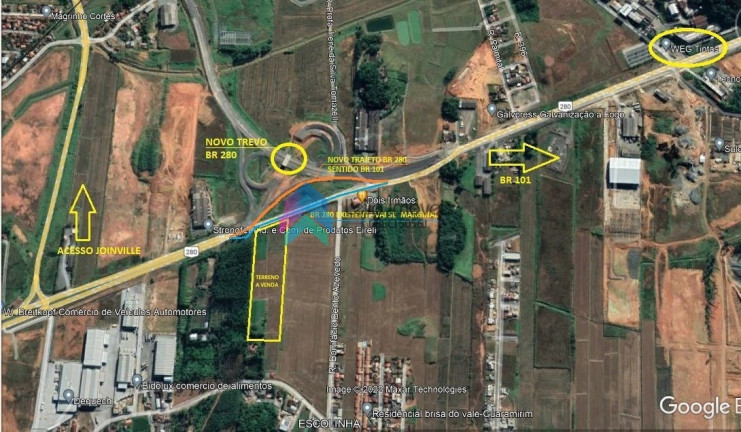Imagem Terreno à Venda, em Escolinha - Guaramirim Imagem Terreno à Venda, em Escolinha - Guaramirim