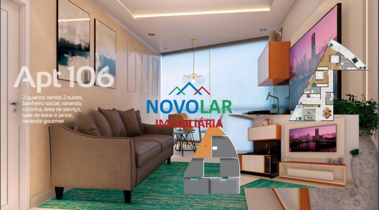 Imagem Apartamento com 1 Quarto à Venda, 62 m² em Nova São Pedro - São Pedro Da Aldeia Imagem Apartamento com 1 Quarto à Venda, 62 m² em Nova São Pedro - São Pedro Da Aldeia