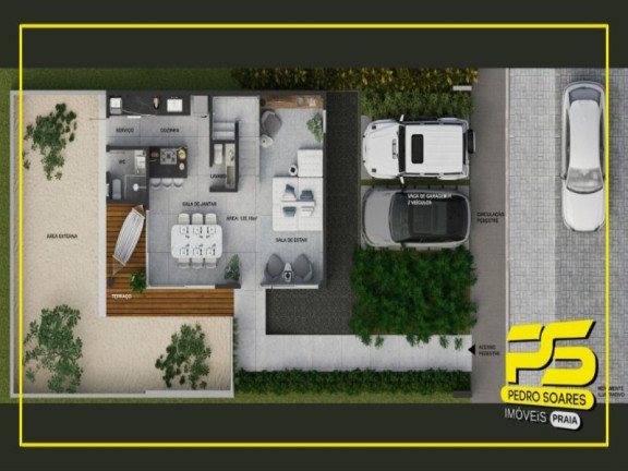 Imagem Casa com 3 Quartos à Venda, 135 m² em Amazônia Park - Cabedelo Imagem Casa com 3 Quartos à Venda, 135 m² em Amazônia Park - Cabedelo