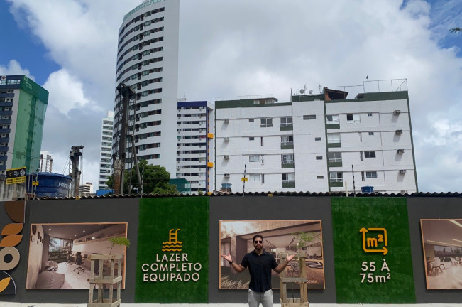 Apartamento com 2 Quartos à Venda, 55 m² em Rosarinho - Recife