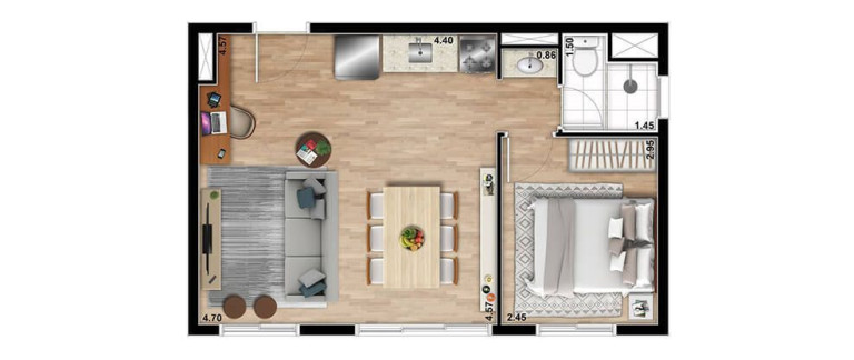 Imagem Apartamento com 1 Quarto à Venda, 25 m² em Ipiranga - São Paulo Imagem Apartamento com 1 Quarto à Venda, 25 m² em Ipiranga - São Paulo