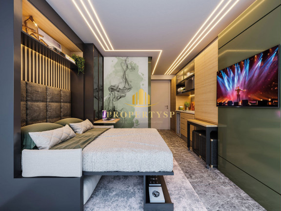 Imagem Apartamento com 1 Quarto à Venda, 21 m² em Indianópolis - São Paulo