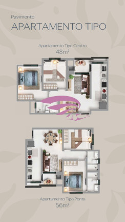Imagem Imóvel com 2 Quartos à Venda, 49 m² em Bairro Alto - Curitiba