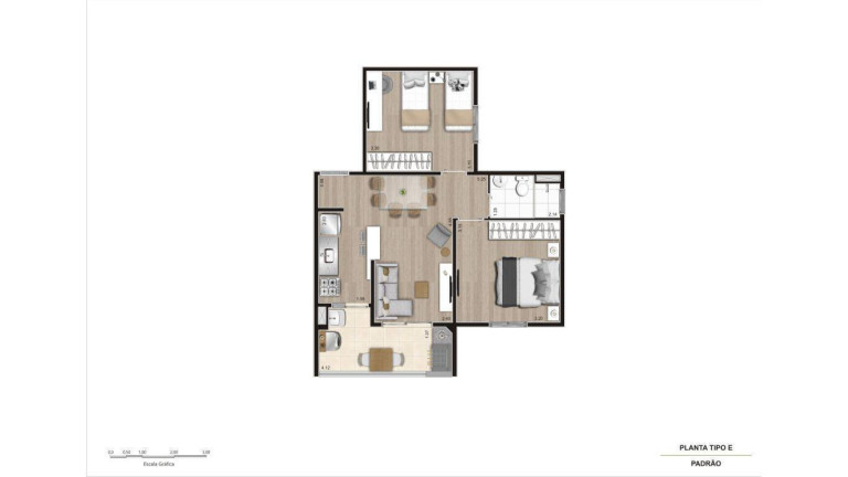 Imagem Apartamento com 2 Quartos à Venda, 47 m² em Vila Oceanopolis - Mongaguá
