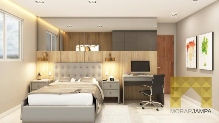 Apartamento com 3 Quartos à Venda, 94 m² em Bancários - João Pessoa