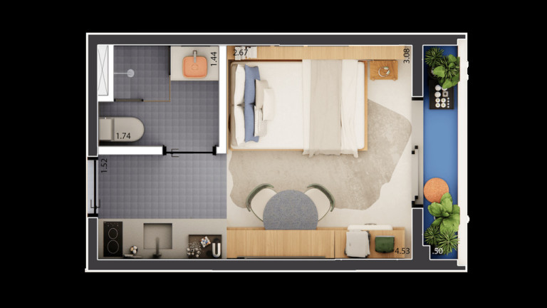 Imagem Imóvel com 1 Quarto à Venda, 16 m² em Vila Buarque - São Paulo Imagem Imóvel com 1 Quarto à Venda, 16 m² em Vila Buarque - São Paulo