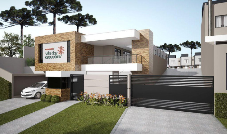 Imagem Casa com 3 Quartos à Venda, 104 m² em Santa Cândida - Curitiba Imagem Casa com 3 Quartos à Venda, 104 m² em Santa Cândida - Curitiba