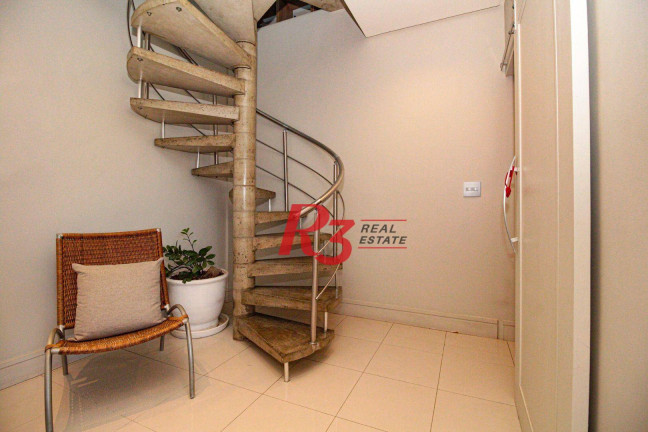 Imagem Cobertura com 1 Quarto à Venda, 197 m² em Gonzaga - Santos