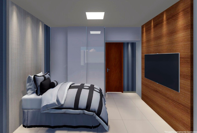 Imagem Apartamento com 3 Quartos à Venda, 55 m² em Boa Vista - Vespasiano