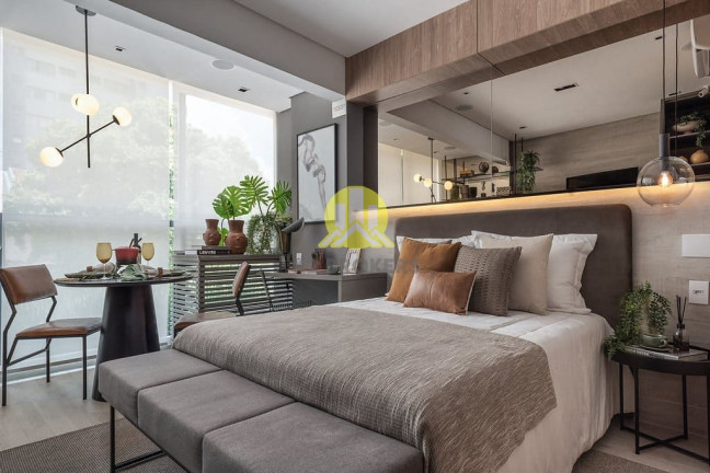 Imagem Studio com 1 Quarto à Venda, 32 m² em Pinheiros - São Paulo Imagem Studio com 1 Quarto à Venda, 32 m² em Pinheiros - São Paulo