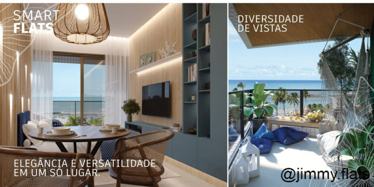 Imagem Apartamento com 1 Quarto à Venda, 21 m² em Centro, Porto De Galinhas - Ipojuca