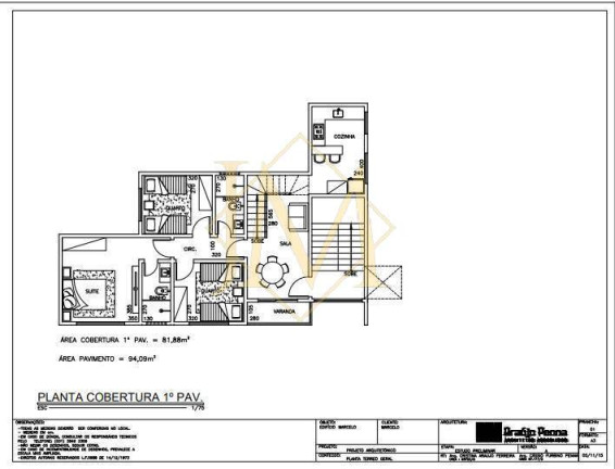 Imagem Cobertura com 3 Quartos à Venda, 188 m² em Jk - Coronel Fabriciano