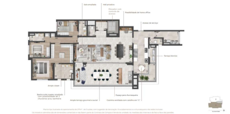 Imagem Apartamento com 4 Quartos à Venda, 217 m² em Pinheiros - São Paulo