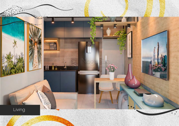 Imagem Flat com 1 Quarto à Venda, 35 m² em Porto De Galinhas - Ipojuca