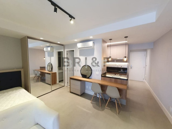 Imagem Apartamento com 1 Quarto para Alugar, 41 m² em Brooklin - São Paulo