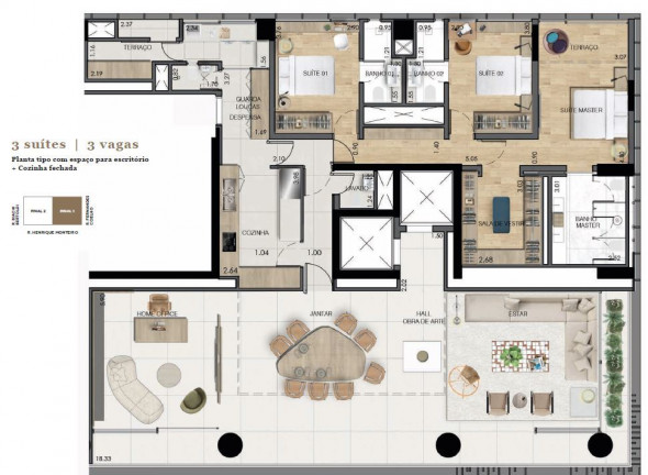 Imagem Apartamento com 3 Quartos à Venda, 232 m² em Pinheiros - São Paulo Imagem Apartamento com 3 Quartos à Venda, 232 m² em Pinheiros - São Paulo