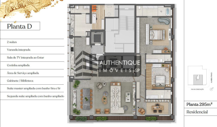 Imagem Apartamento com 4 Quartos à Venda, 288 m² em Jardim Paulista - São Paulo