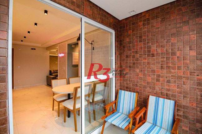Imagem Apartamento com 1 Quarto à Venda, 41 m² em Aparecida - Santos