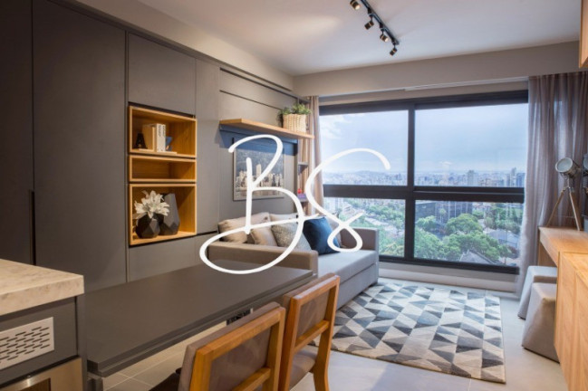 Imagem Apartamento com 1 Quarto à Venda, 28 m² em Petrópolis - Porto Alegre