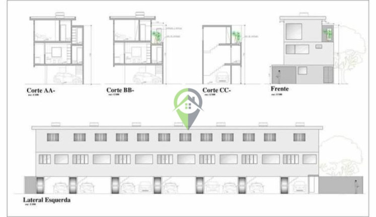 Imagem Casa com 2 Quartos à Venda, 346 m² em Campo Grande - Santos Imagem Casa com 2 Quartos à Venda, 346 m² em Campo Grande - Santos