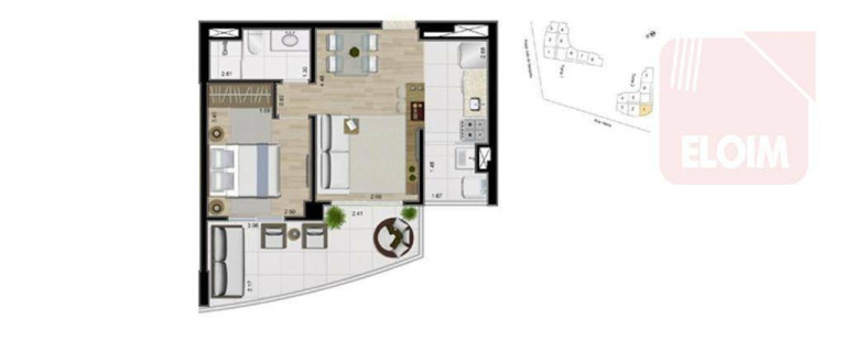 Imagem Apartamento com 1 Quarto à Venda, 50 m² em República - São Paulo Imagem Apartamento com 1 Quarto à Venda, 50 m² em República - São Paulo
