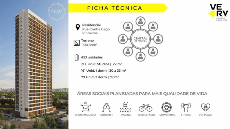 Imagem Apartamento com 2 Quartos à Venda, 39 m² em Pinheiros - São Paulo