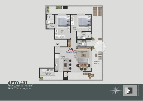 Imagem Apartamento com 2 Quartos à Venda, 138 m² em Ingleses Do Rio Vermelho - Florianópolis Imagem Apartamento com 2 Quartos à Venda, 138 m² em Ingleses Do Rio Vermelho - Florianópolis