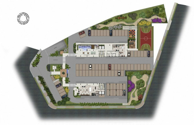 Imagem Apartamento com 2 Quartos à Venda, 48 m² em Parque Das Nações - Santo André